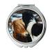 Mirror makeup mirror animals cold horses pocket mirror portable mirror