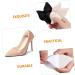 High Heel Cushions for Women - SOIMISS 20 Pairs Half Pad Shoe Inserts | Heel Grips & Cushions for Comfort | Assorted Colors | Size: 9.9x4.3CM - Buy Online on GoSupps.com