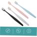 Mobestech Soft Travel Toothbrushes for Children - 4 Piece Natural Oral Care Set - Buy Online on GoSupps.com