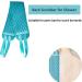 Exfoliating Mitt Body Scrub - 4 Pcs Exfoliating Gloves for Dead Skin | Back Scrubber Shower Exfoliator Gloves - Buy Online on GoSupps.com