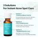 Saint Blanc Tea Tree Oil 0.7 Fl.oz - Blemish Fighting 5X Concentrated Extracts for Soothing & Sebum Control - Hypoallergenic Solution - Buy Online on GoSupps.com