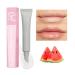 Glow Lip Balm Hydrating Moisturizing Lip Balm for Dry Cracked Lips Sheer Tint Color Shiny Glossy Long Lasting Lip Moisturizer Nourishing Lip Care Lip Repair Gel Peptide Lip Treatment ChapStick-02#