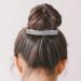 Sparkly Rhinestone Crystal Hair Barrette Set - French Design Bridal Fashion - 2 Pack - Buy Online on GoSupps.com