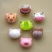 5pcs Cute Cartoon Toothbrush Holder Set for Kids | Animal Shaped Cover & Grip | Manual Toothbrushes | Random Style - Buy Online on GoSupps.com