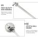 PRETYZOOM Silver Fairy Princess Angel Wand with Crystal - Magical Scepter for Halloween Costume & Party Dress - Buy Online on GoSupps.com