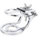 Orthodontic full mouth article made of metal dental adjustable prosthesis articulator for dental laboratories dentists and learners