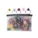 Colorful Moselle Hair Tie Set - 40 Pink & Colorful Bands for Girls | Ponytail & Styling Accessories - Buy Online on GoSupps.com