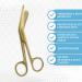 Premium Stainless Steel Lister Bandage Scissors 5.5 - Ideal for Medical Professionals & First Aid - A2ZSCILAB Brand (Full Gold) - Buy Online on GoSupps.com