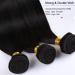 Elailite 7A Virgin Brazilian Straight Human Hair Bundles - Premium Hair Extensions for Luxurious Style - Buy Online on GoSupps.com