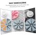 DECHOUS 3 Pcs 8 Points Scone Mold Soap Mold Circle Silicone Mold Baking Supply Silicone Cake Mold Jelly Molds Fondant Molds High Temperature Resistance Silica Gel Round Tray - Buy Online on GoSupps.com