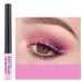Coloured Eyeliner Matte Liquid Eyeliner Pink Eyeliner Long-Lasting Waterproof Liquid Eye Liner Highly-Pigmented Colourful Eyeliner for Eye Makeup Tools Black White Purple Brown(Only Pink) Pink-02
