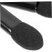 Baluue 100pcs Mini Eyeshadow Swab Foam Eyeshadow Makeup Wand Eyelash Applicator Plastic Black - Buy Online on GoSupps.com