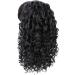 Yuanqu Curly Ponytail Extension - Drawstring Ponytails for Black Women | Synthetic Curly Hair Extension - Buy Online on GoSupps.com