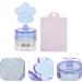 FOMIYES French Nail Stamper Silicone Nail Art Stamper Flower Shaped Nail Stamper with Cushion Manicure Tools for Women Girls DIY Nails - Buy Online on GoSupps.com