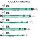 Buy Tagme Personalized Reflective Dog Collar for Medium Dogs - Embroidered Nylon with Pet Name & Phone Number - Turquoise - Buy Online on GoSupps.com