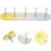 minkissy 3 Sets Nail Practice Holder Nail Holders for Nail Art Nail Holders for Nail Painting Acrylic Nail Art Display Stand Manicure Nail Stands Nail Display Stand Cosmetic Fixture Plastic - Buy Online on GoSupps.com