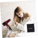 Outanaya Hair Dryer Storage Bag Hair Dryer Case Keeps Hair Dryer Orangizer Fabric Travel Toiletries Modeling 33.00X30.00X0.50CM Black - Buy Online on GoSupps.com