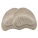 Healeved Shoes Forefoot Cushions 1 Pair Heels Forefoot Stickers Shoe Inserts Metatarsal Pads Ball Supply Nonslip Forefoot Leather Shoe Filler 7.40X7.30X1.00CM As Shown