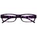 The Reading Glasses Company Purple Tortoiseshell Lightweight Comfortable Readers Mens Womens R32-5 +1.00 Purple Tortoiseshell +1.00 Magnification