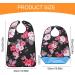 Women's Waterproof Adult Bib with Crumb Catcher - Floral Print | Washable & Reusable Clothing Protector for Elderly & Disabled | Cosysparks - Buy Online on GoSupps.com