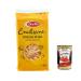 Italian Gourmet E.R. Barilla Pasta all' Uovo Le Emiliane Fettuccine Lot de 3 p tes aux ufs 250 g + polpa italien Gourmet 400 g