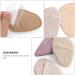 GLEAVI Half Size Foot Pads - Metatarsal Cushions Bunion & High Heel Inserts Non-Slip Velvet Comfort | Ideal for Boots & Daily Wear - Buy Online on GoSupps.com