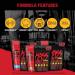 Mutant Mass Extreme Gainer - Whey Protein Powder for Muscle Growth | High Density Clean Calories (Jacked Berry Blast 12 lbs) - Buy Internationally - Buy Online on GoSupps.com