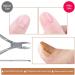 KELYDI Cuticle Nipper and Pusher Set - Dead Skin Remover & Manicure Tool - Buy Online on GoSupps.com