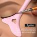 Silicone Aid Stencils Wing Tips Reusable Silicone Tool Mascara Drawing Aid Makeup Tool Applicator Tool () Pink - Buy Online on GoSupps.com