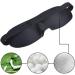 QTMY 3 PCS Gem Mindfold Sleeping Eye Mask for Ultimate Relaxation - Natural Sleep Aid for Women, Men, and Adults | Eyepatch Blindfold Shade Travel Accessory - Buy Online on GoSupps.com