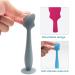 Diaper Cream Spatula Set - 3 Silicone Baby Po Spatulas with Suction Cup | Easy Removable & Durable for Parents - Buy Online on GoSupps.com