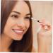 SOESFOUFU 6pcs Flat Eyebrow Brush Eyeliner Tool Eye Brush Travel Makeup Brush Makeup Tool Black Wooden Handle - Buy Online on GoSupps.com