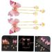 FOMIYES 5 Pairs Hanfu Butterfly Headdress Hanfu Hair Clip Kids Hairpin with Tassel Fabric Hairpin Metallic Hair Clips Hair Barrettes Tassel Hair Clips Alloy Accessories Child Kimono - Buy Online on GoSupps.com