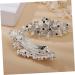 BELLIFFY Rhinestone Hair Clip Flower Hair Clip Hair Barrettes for Women Thick Hair Girl Headdress Hair Accessory Hairpin for Women Womens Barrettes for Hair Hair Clips Dipper Iron - Buy Online on GoSupps.com