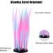 VOCOSTE Silicone Glowing Aquatic Artificial Seaweed Aquarium Kelp Pink - Buy Online on GoSupps.com