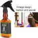 Barber Water Spray Bottle Barber Spray Bottle Refillable Hairdressing Water Sprayer for Hair Styling Hairdresser Stylist Salon Plant - Buy Online on GoSupps.com