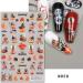 Halloween Nail Stickers 6 Sheets Self-Adhesive Nail Decal Ghost Skull Witch Spider Nail Art Decoration Design Supplies - Buy Online on GoSupps.com