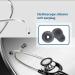 eMagTech Soft Earplug Replacement - 20Pcs Silicone Noise Cancelling Ear Plugs for Stethoscope - Comfortable Grey Accessories - Buy Online on GoSupps.com