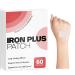 Iron Topical Patch Easy to Use 60 Days Supply Sugar-Free Latex-Free Natural Alternative Supports Daily Wellness & Vitality 60 Count (Pack of 1)