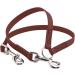 Buy BioThane Dog Coupling Leash - 0.5m Red-Brown Adjustable Width | Durable & Stylish for Two Dogs - Buy Online on GoSupps.com