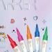 Nail polish markers set of 12 water-based colors quick-drying dual-tip nail polish pens - for women and girls gel manicure dotting drawing and painting - Buy Online on GoSupps.com