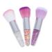 12 Pieces Makeup with Transparent Handle Makeup Tool Brush Portable Makeup Brush Nail Brush Makeup Brush Blush for Cheeks Loose Powder Brush Foundation Brush