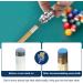 Adhafera Cue Tip Shaper - 3 in 1 Pool Cue Accessories for Rapid Cue Tip Repair | Silver - Buy Online on GoSupps.com
