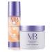 Meaningful Beauty Anti-Aging Daily Skincare System with Crme de Serum 2 Piece/Travel Size Kit