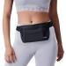 PaceArm Running Fanny Pack Slim Running Belt, Bounce Free Water Resistant Running Pouch, Adjustable Runners Belt for All Phones iPhone/Android, Running Waist Pack for Gym Workouts Travel Money Belt Black