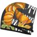 Autumn Harvest Pumpkins Microfiber Hair Towel | Soft Super Absorbent Wrap for Long Curly Thick Hair - Quick Dry Coral Velvet - Buy Online on GoSupps.com