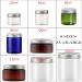 Buy Tianzd 12-Piece 20ml Transparent Plastic Cream Cans with Silver Lids & 6 Spatulas - Ideal Cosmetic Containers for International Shipping - Buy Online on GoSupps.com