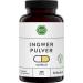 Ginger capsules organic |180 pieces vegan capsules |Ginger powder vegan and without additives |Made in Germany and laboratory test |biocontor