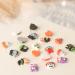 FEIlei 20Pcs Halloween Resin Nail Charms Pumpkin Wizard Skull Nail Art Decorations - Buy Online on GoSupps.com