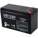 APC Back-UPS RS 500VA Replacement Battery - UB1280 Universal Sealed Lead Acid (12V 8Ah) with F1 to F2 Terminal Adapters - Compatible with CP1500AVRLCD - Buy Online on GoSupps.com
